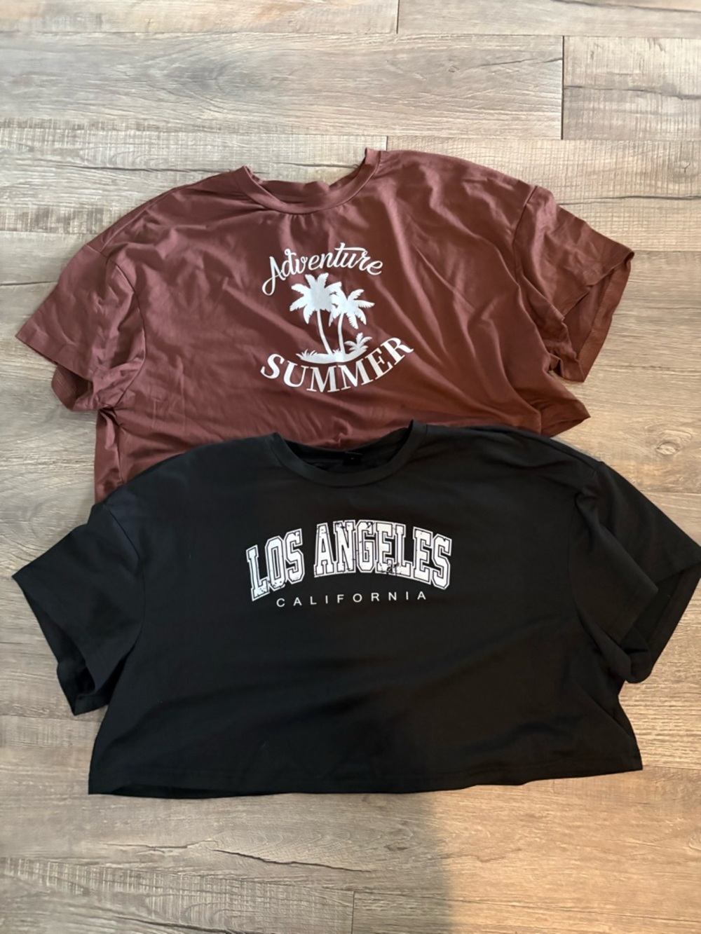 Cropped tee bundle